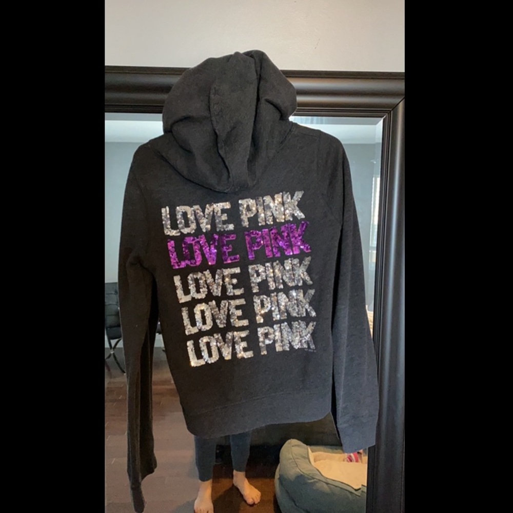 Victoria Secret - PINK - zip up hoodie